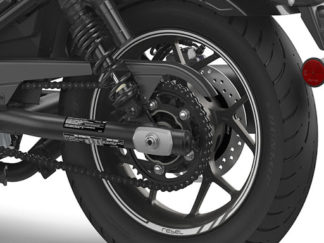 Honda Felgensticker vorne und hinten Rebel 1100 ab BJ 21