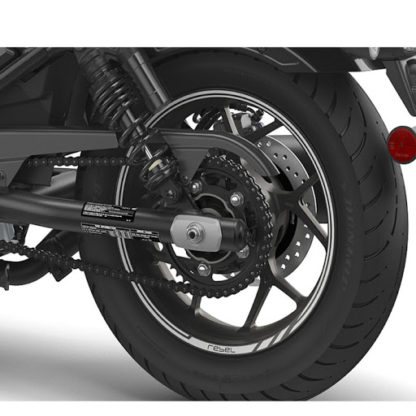Honda Felgensticker vorne und hinten Rebel 1100 ab BJ 21
